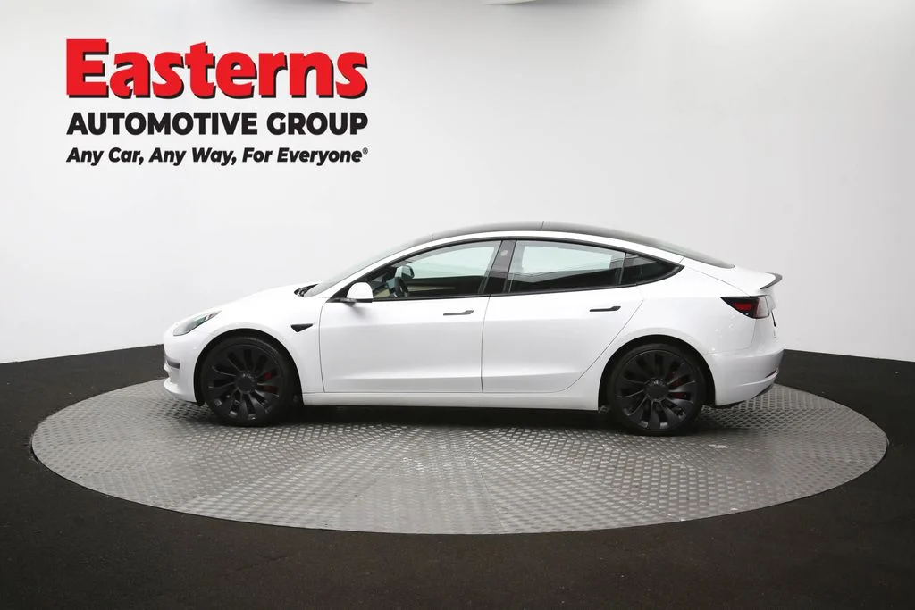 Used 2021 White Tesla Performance image 54