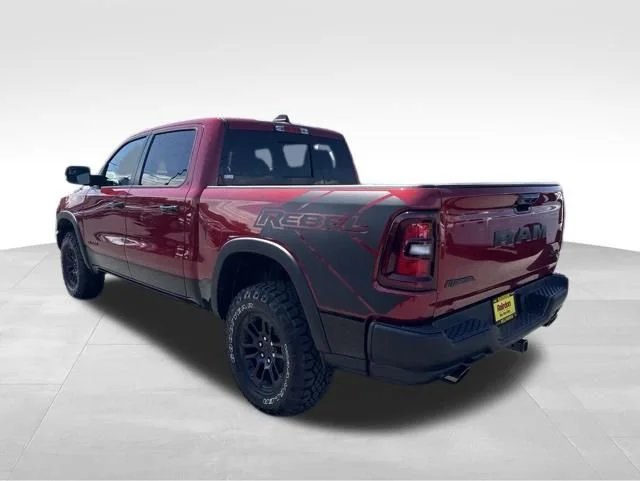 New 2026 Molten Red Pearl-Coat Exterior Paint RAM Rebel image 5