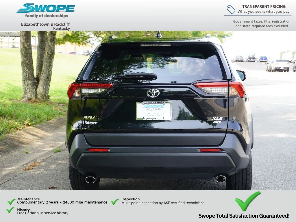 Used 2024 Midnight Black Metallic Toyota XLE image 4