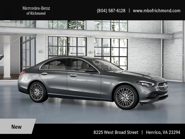 New 2026 Selenite Grey Metallic Mercedes-Benz C 300 image 13