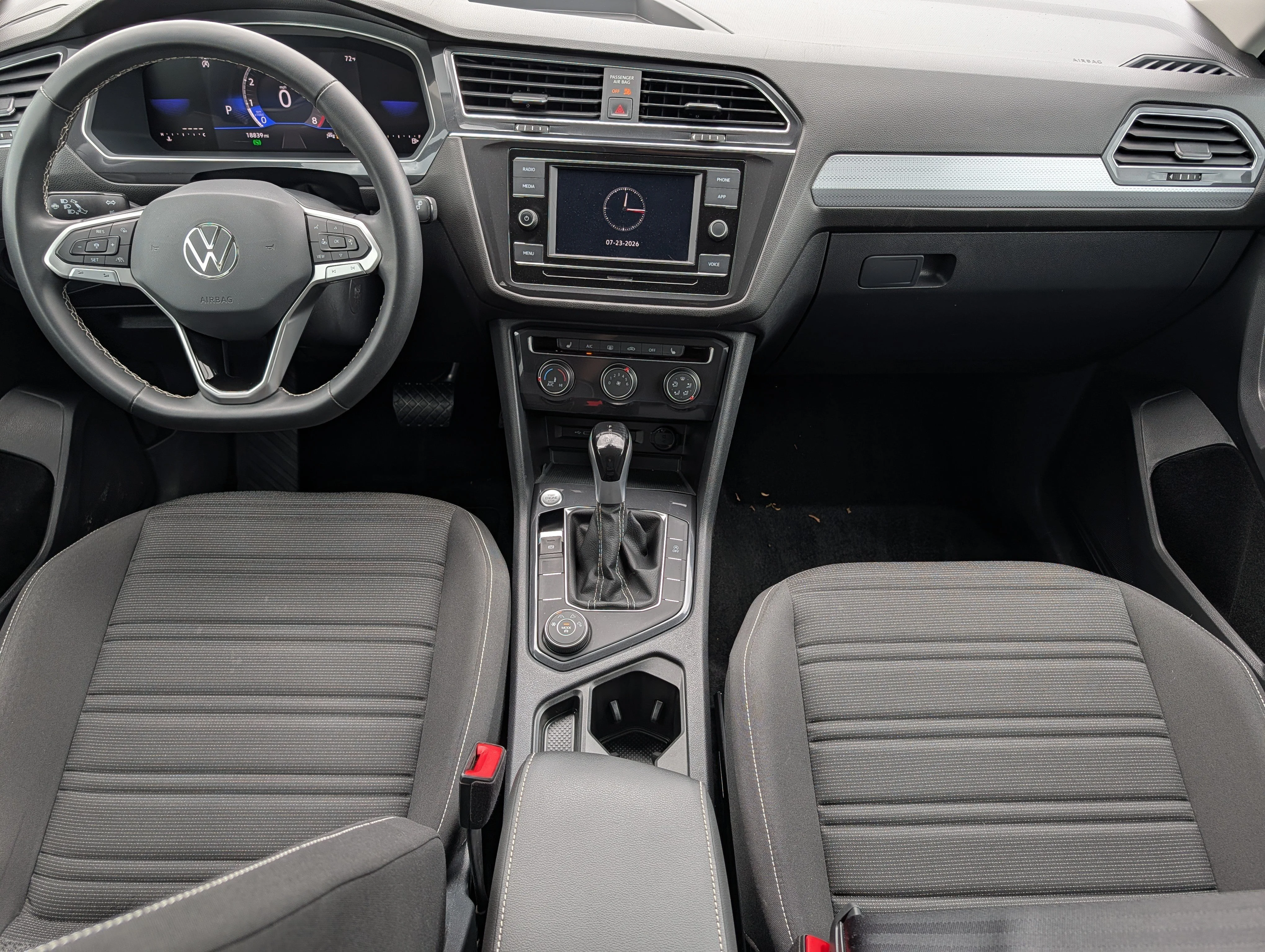 Certified Used 2023 Platinum Gray Metallic Volkswagen S image 13