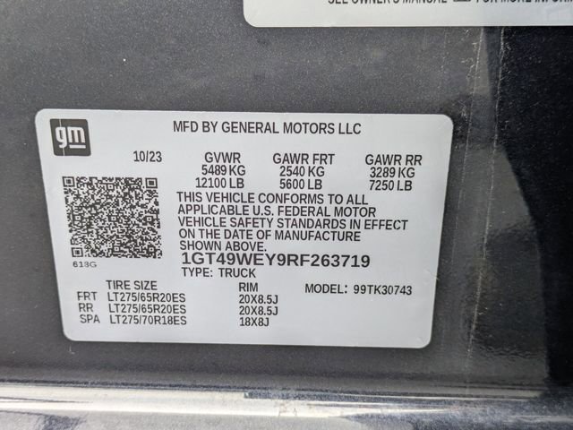 Used 2024 Titanium Rush Metallic GMC Denali image 36