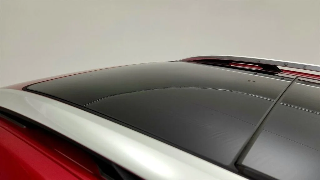 Used 2020 Red Quartz Tintcoat GMC FWD 4dr Denali w/ Premium Package & Skyscape Sunroof image 9