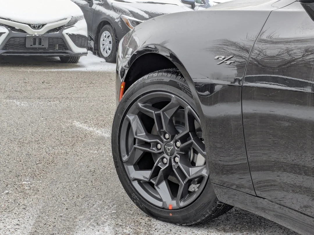 New 2026 Black Dodge R/T - - AWD - Blacktop Package - Driver Convenience Group - Diamond Black Crystal Pearl & More! image 9