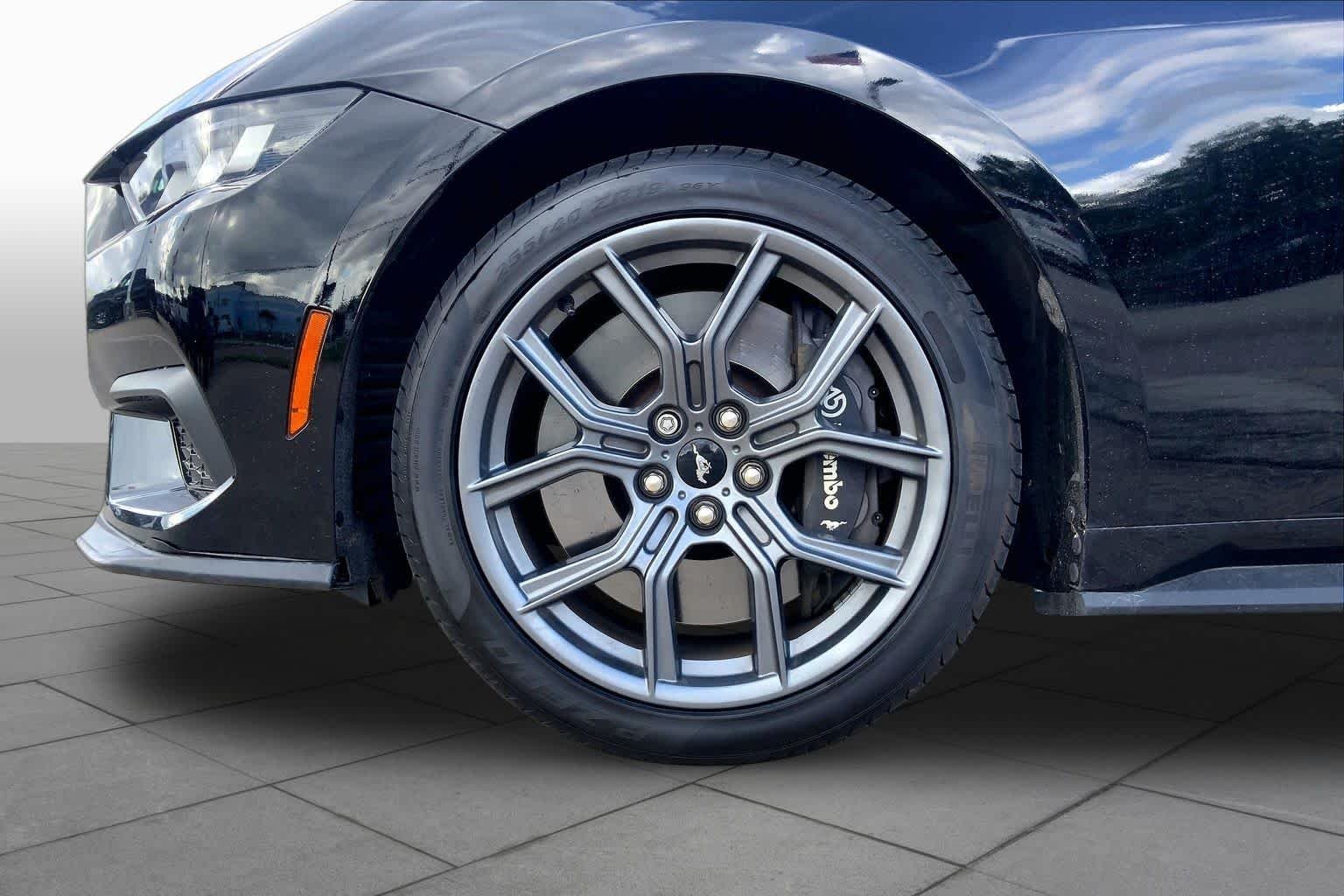 Used 2024 Shadow Black Ford EcoBoost Premium image 10
