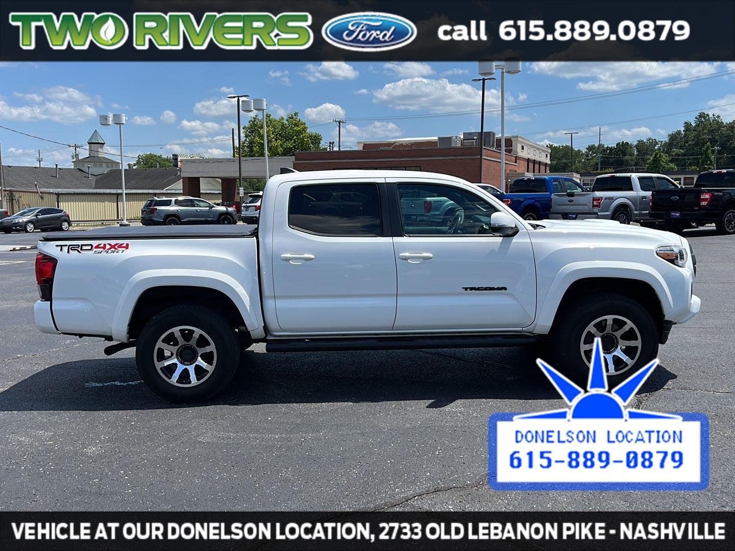 Used 2019 Super White Toyota TRD Sport image 15