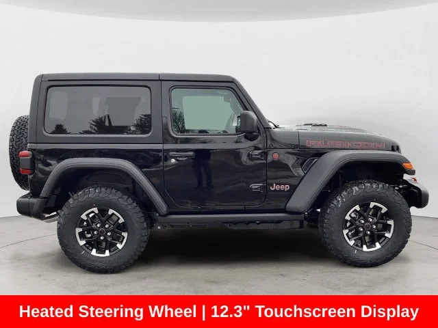 New 2026 Black Clearcoat Jeep 2-DOOR RUBICON image 7