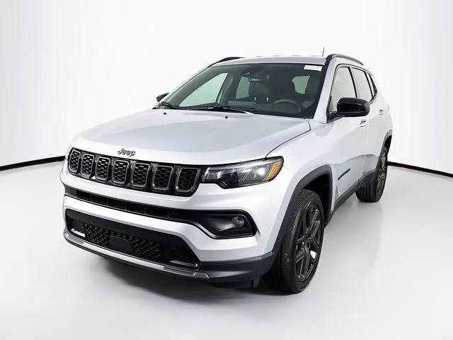 New 2026 Silver Zynith Metallic Clear-Coat Exterior Paint Jeep Latitude image 3