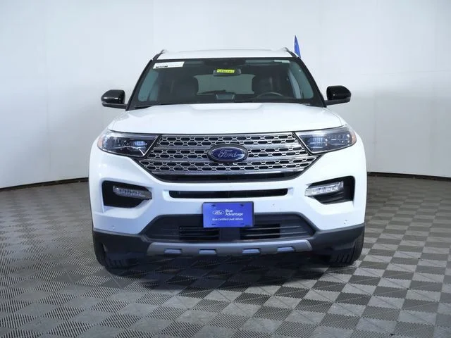 Certified Used 2023 White Ford Limited image 3