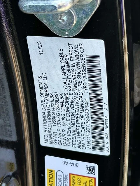 2024 Honda Accord LX - Photo 19