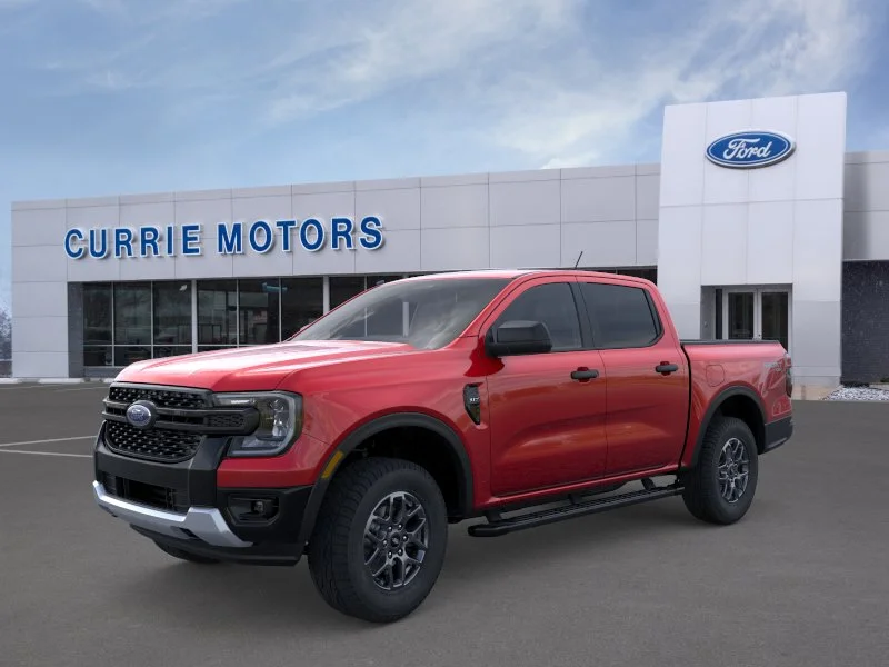 New 2026 Ruby Red Metallic Tinted Clearcoat Ford XLT image 1