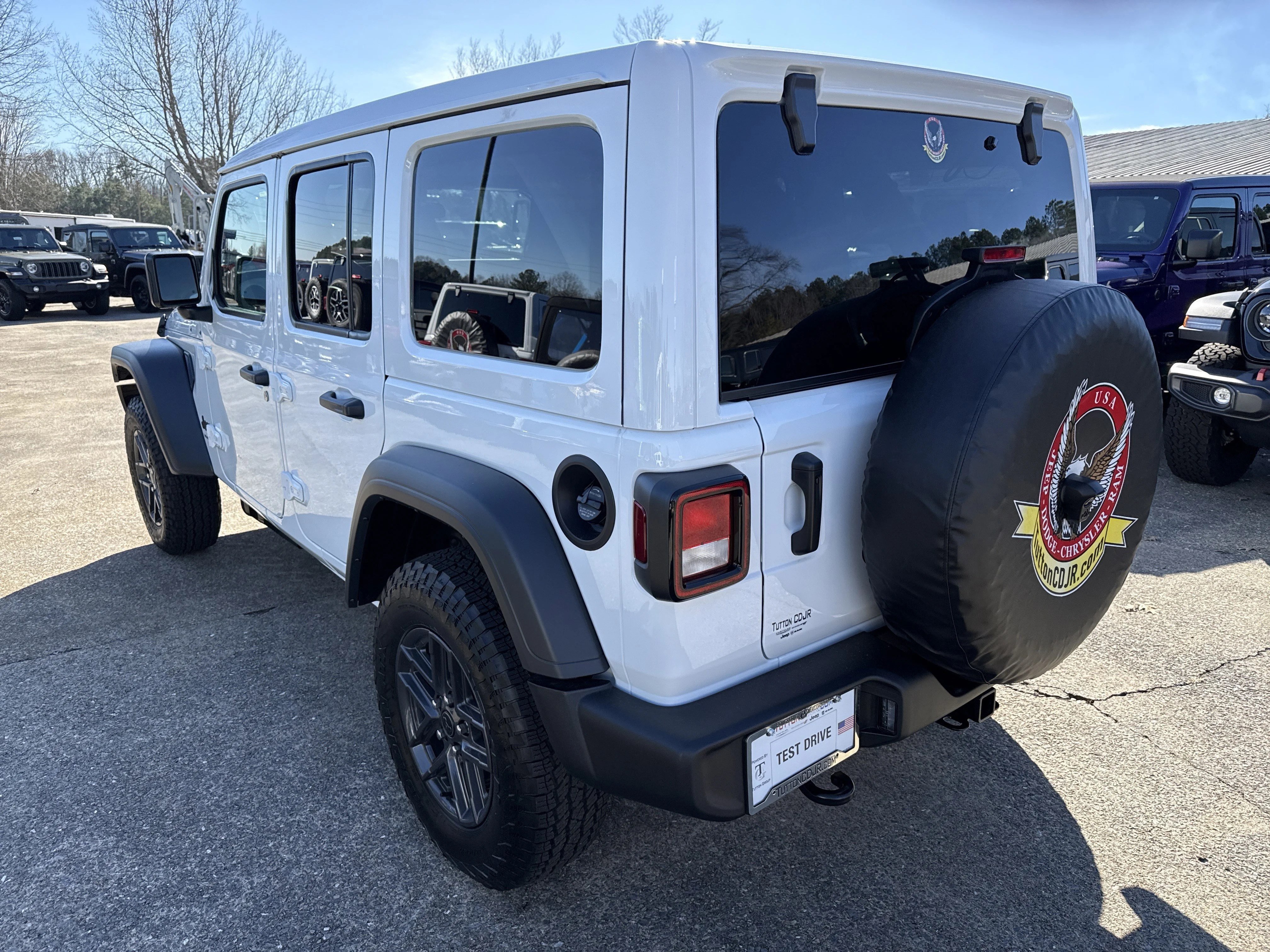 New 2026 Bright White Clearcoat Jeep Sport S image 5