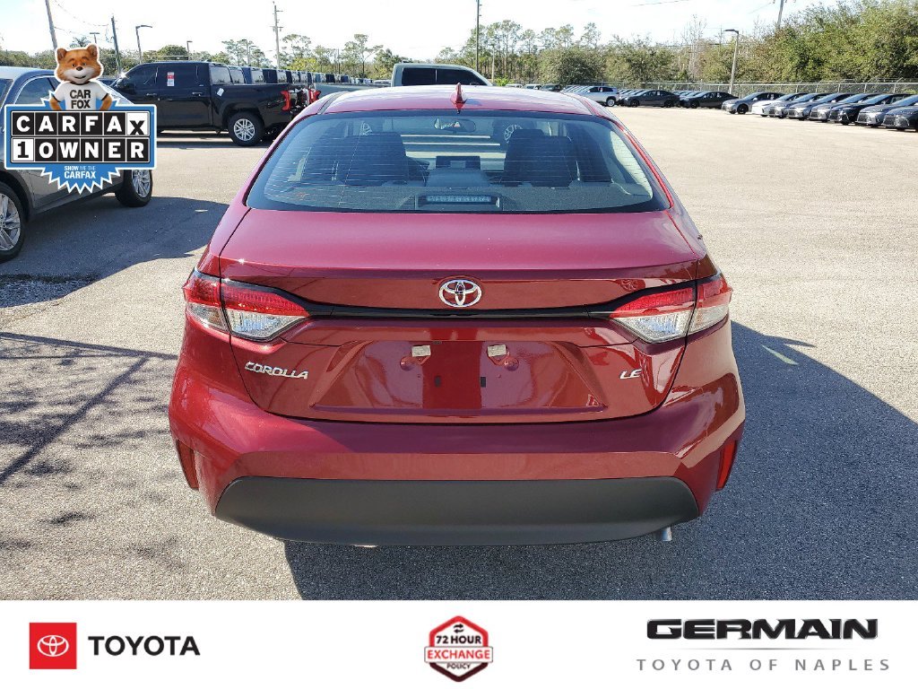 Certified Used 2025 Red Toyota LE image 10