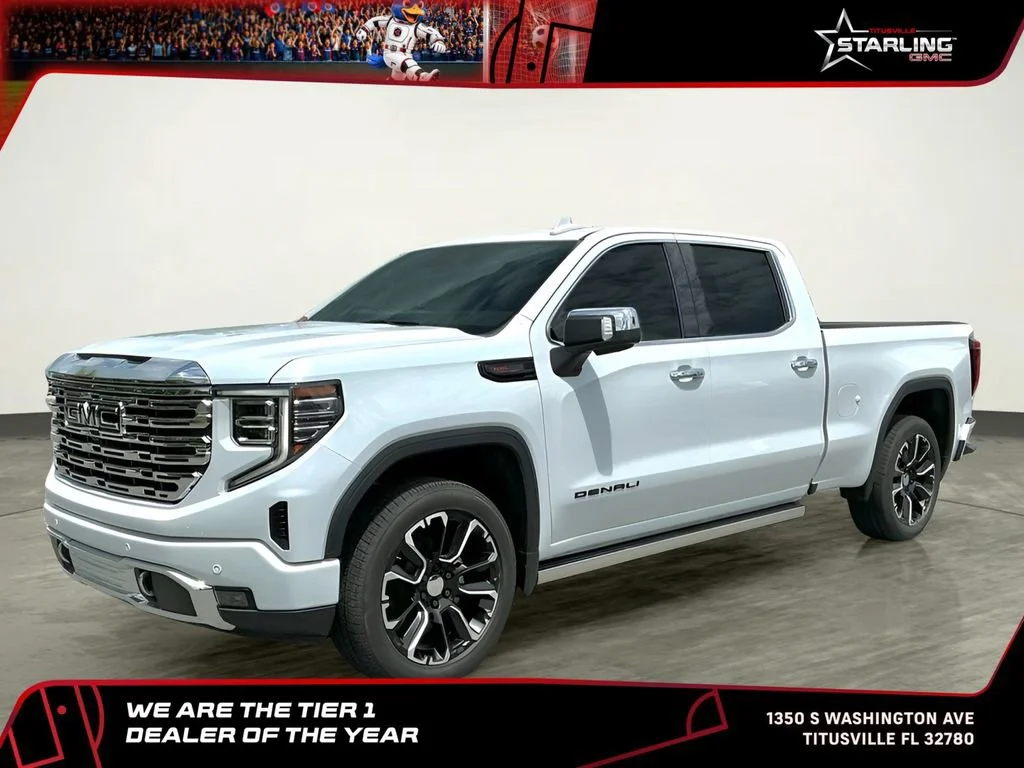 New 2026 Glacier White Tricoat GMC Denali image 1