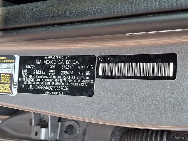 Certified Used 2023 Gray Kia LXS image 28