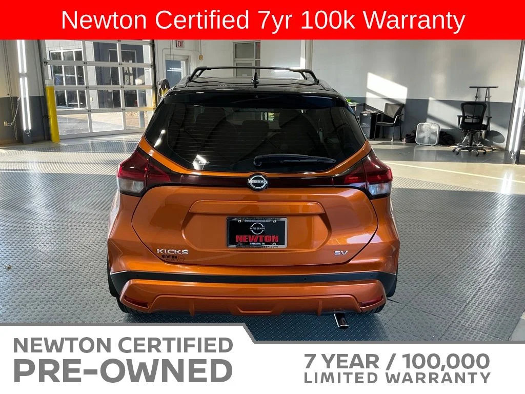 Certified Used 2022 Orange Metallic Nissan SV image 5