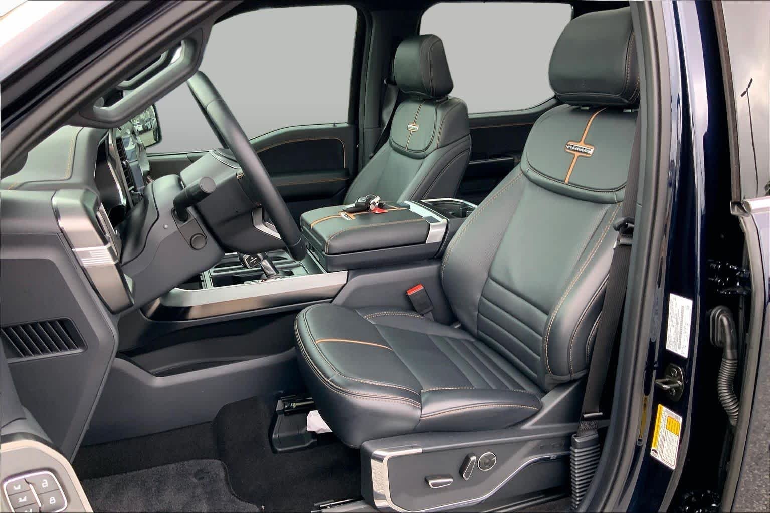 Used 2022 Antimatter Blue Metallic Ford Platinum image 8