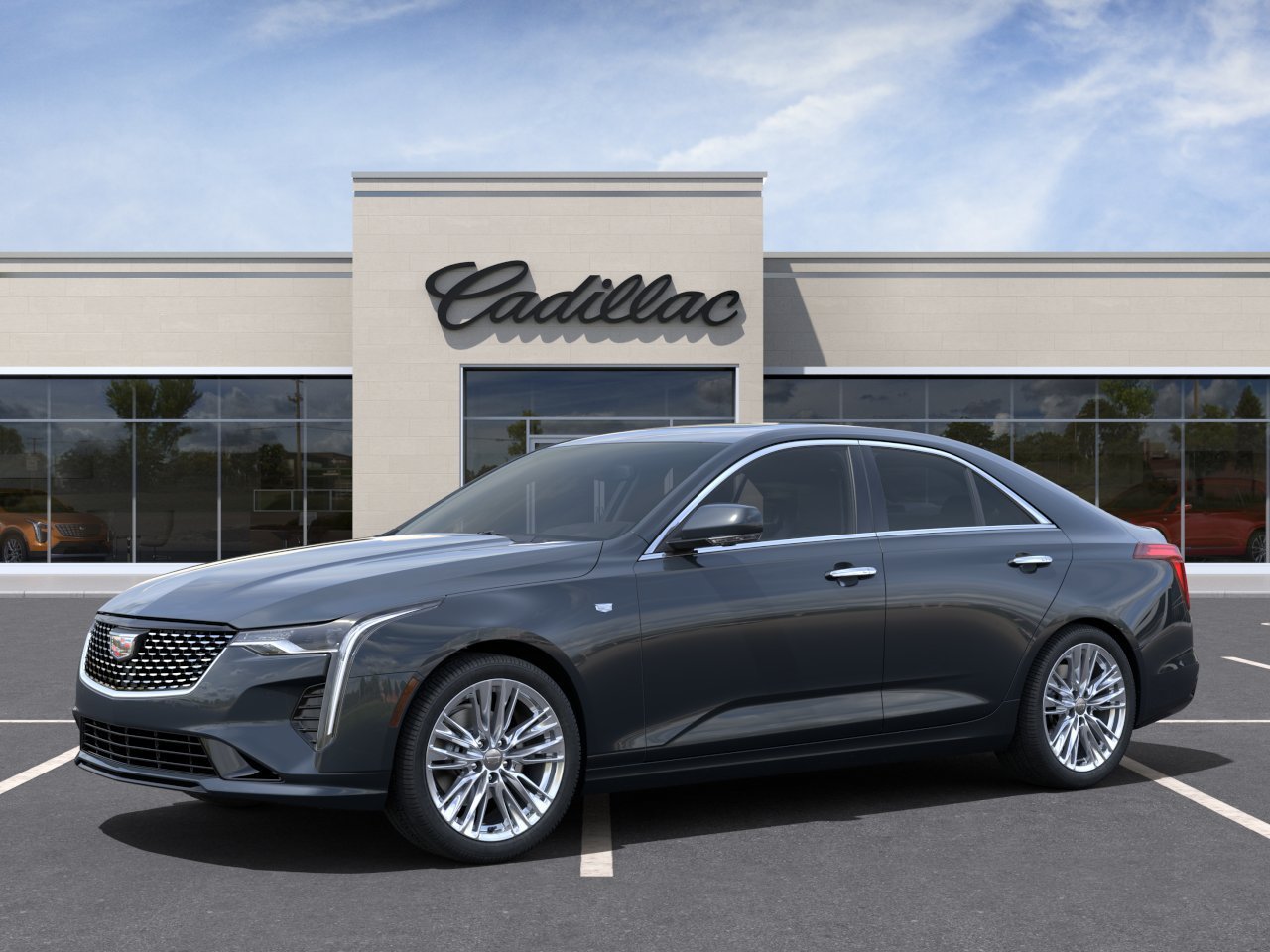 New 2025 Deep Space Metallic Cadillac Premium Luxury image 2