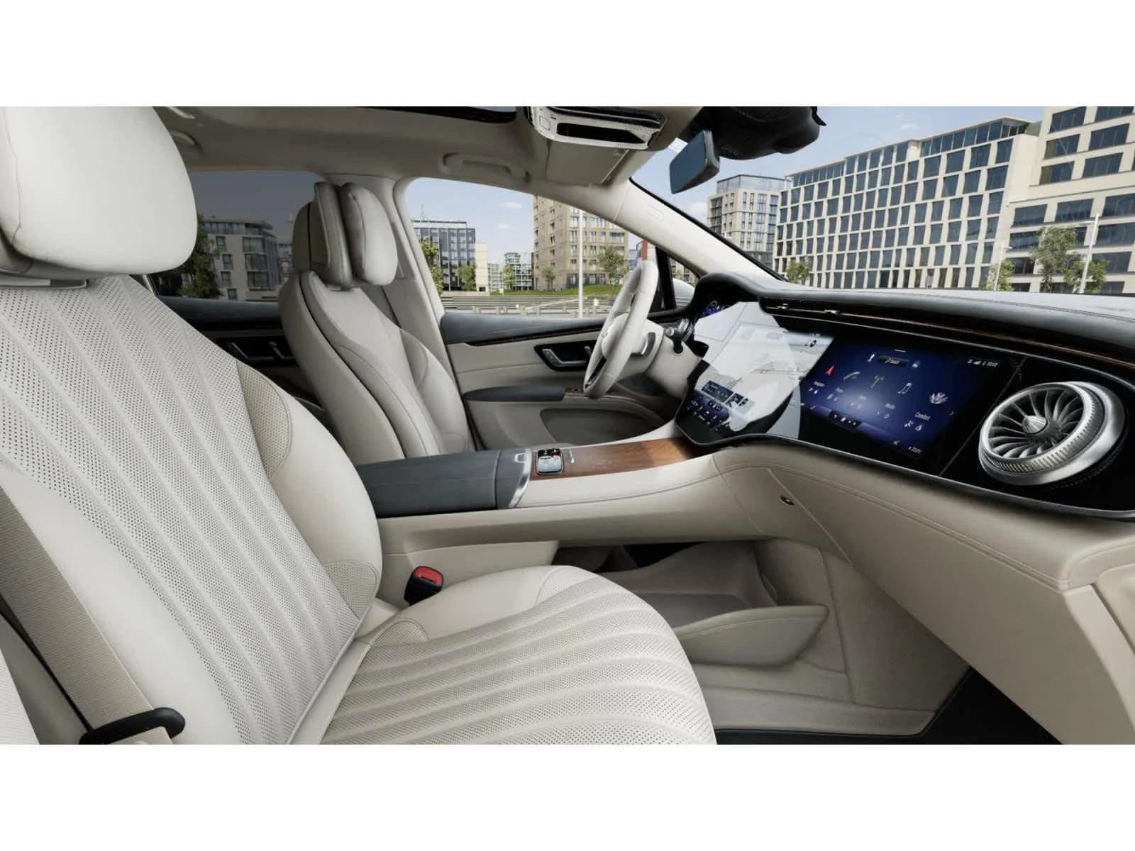 Used 2023 Polar White Mercedes-Benz EQS 580 image 4