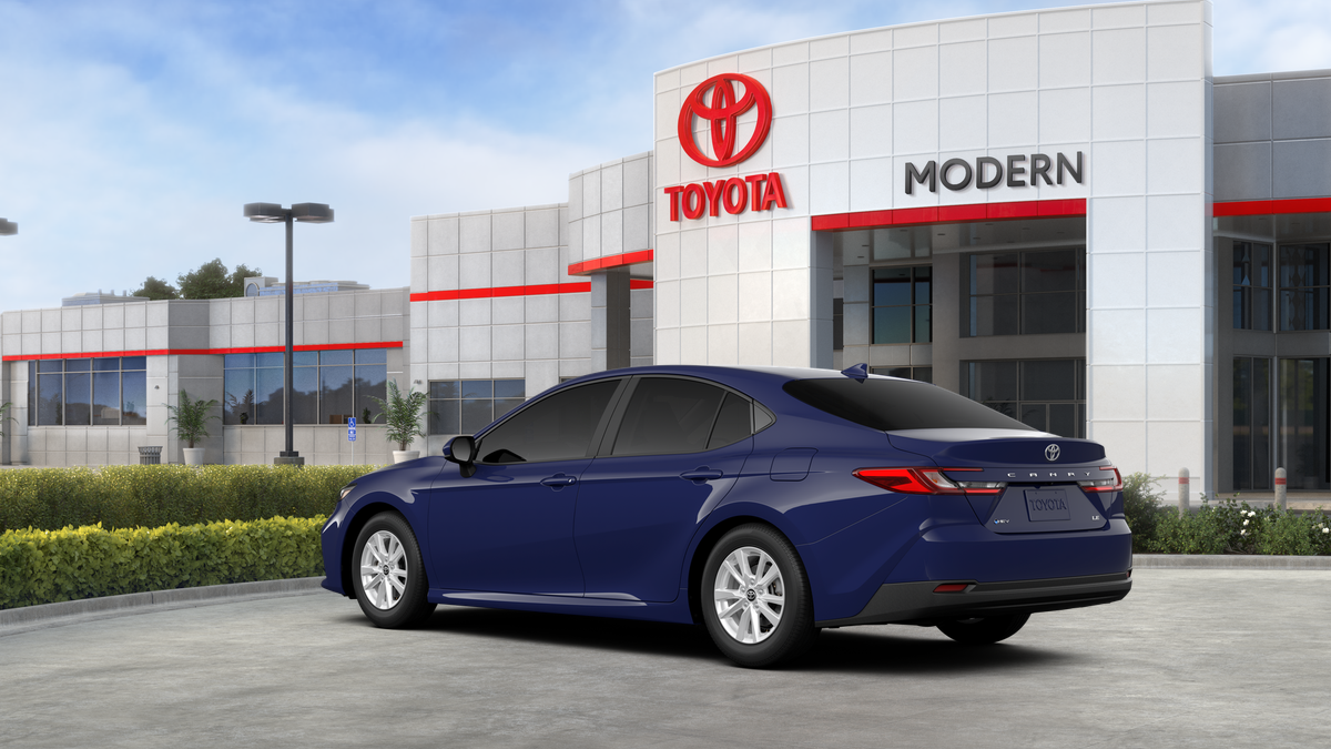 New 2026 Reservoir Blue Toyota LE image 36