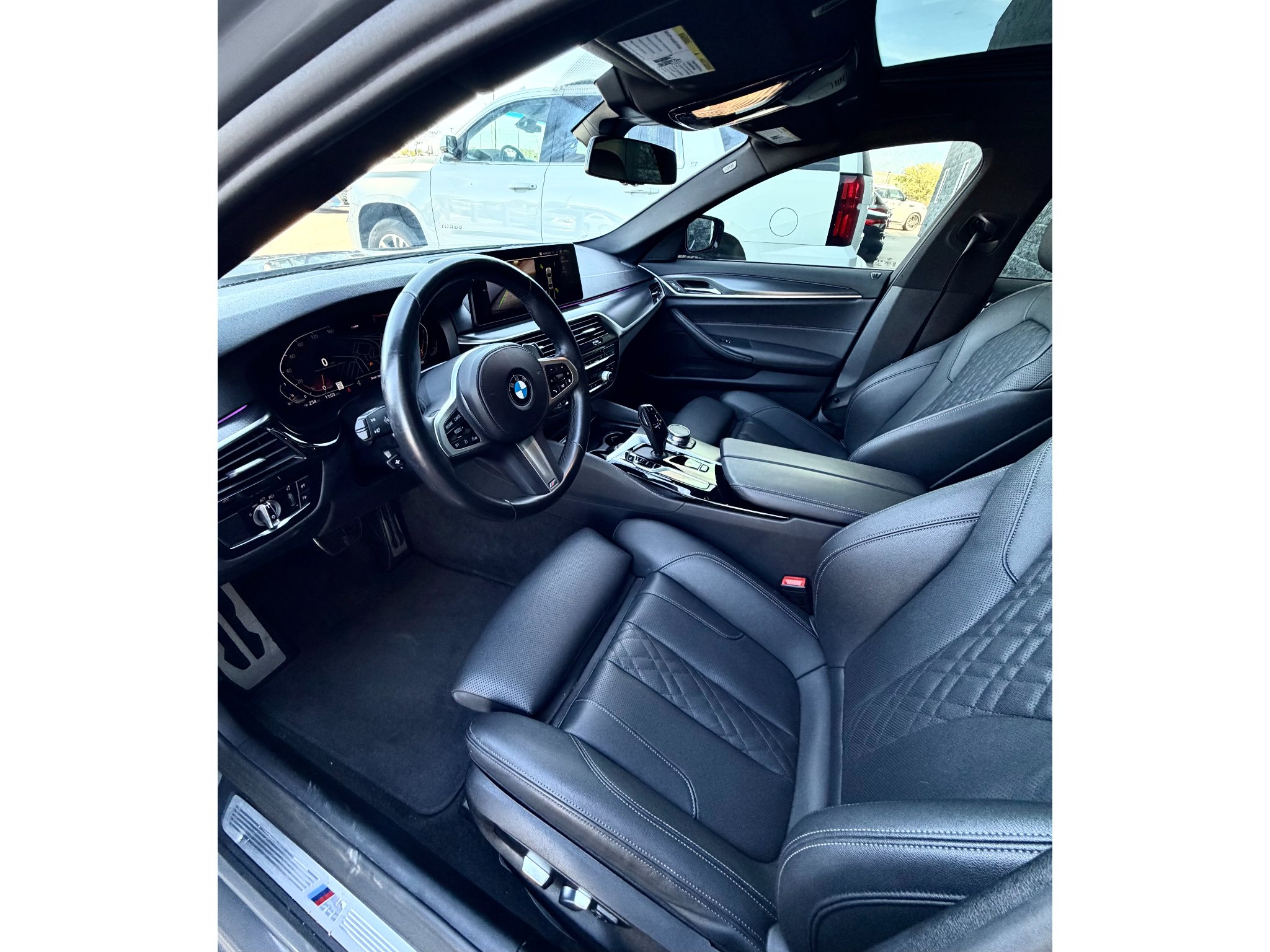 Used 2022 Bernina Grey Amber Effect Metallic BMW 530i image 15