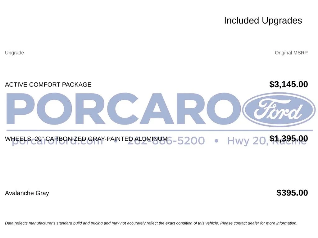 New 2027 Avalanche Gray Ford Active image 28