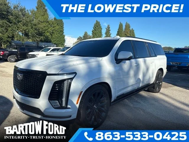 Used 2026 White Cadillac Platinum Edition image 1