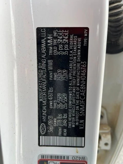Used 2022 Gray Hyundai SEL image 28