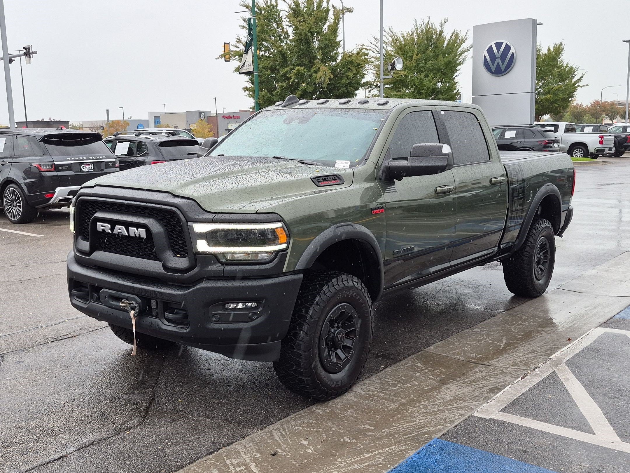 Used 2022 Olive Green Pearlcoat Ram Power Wagon image 7