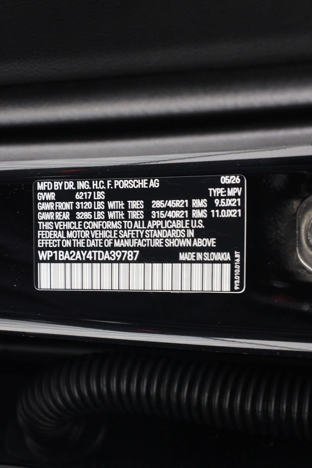 New 2026 Chromite Black Metallic Porsche  image 24