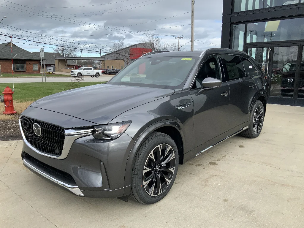 New 2026 Machine Gray Metallic Mazda 3.3 Turbo S Premium Plus AWD image 3