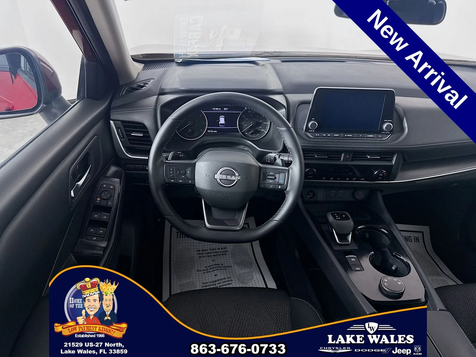 Used 2025 Red Nissan SV image 20