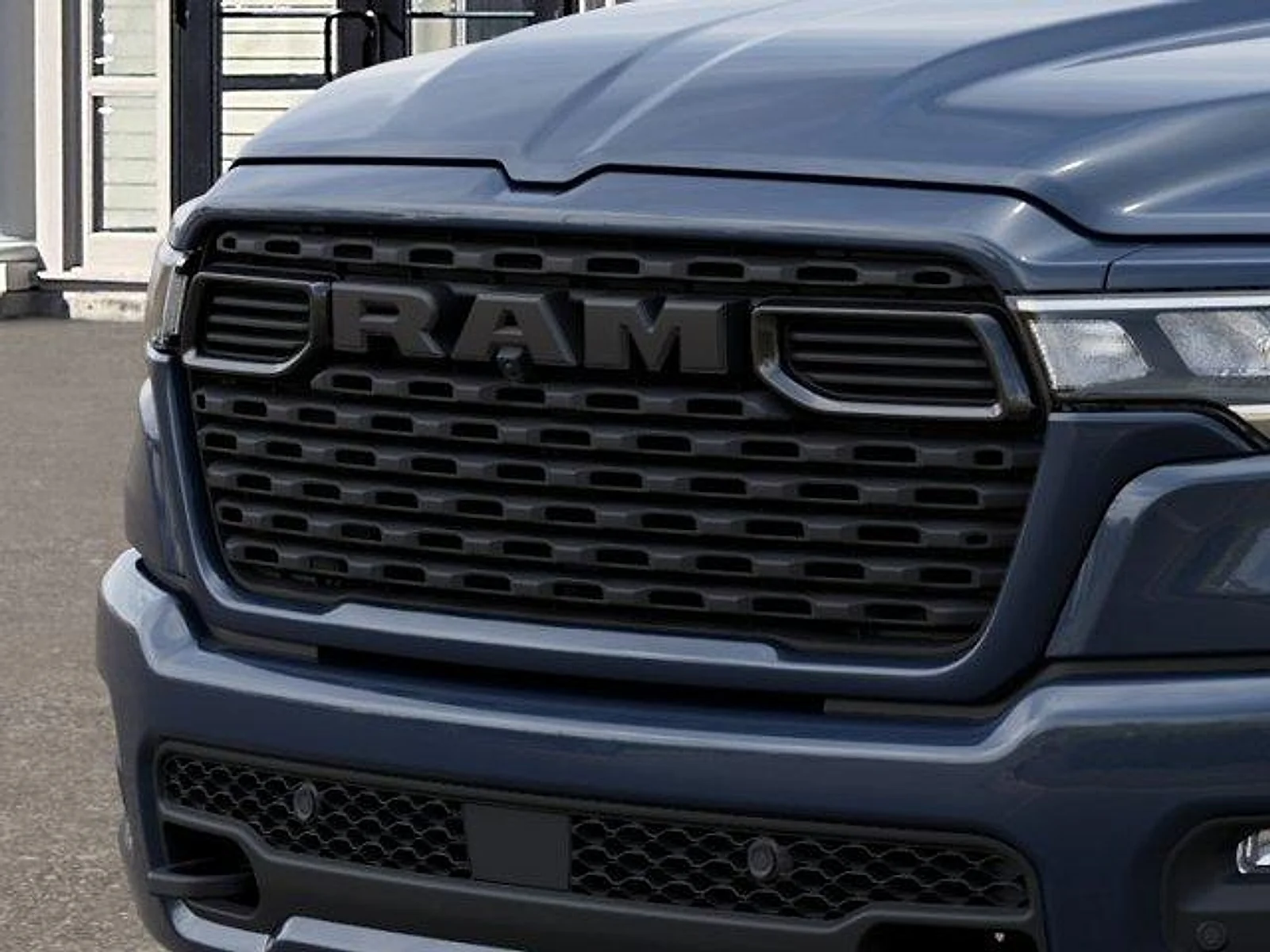 New 2026 Forged Blue Metallic Exterior Paint RAM Big Horn Quad Cab 4x2 6