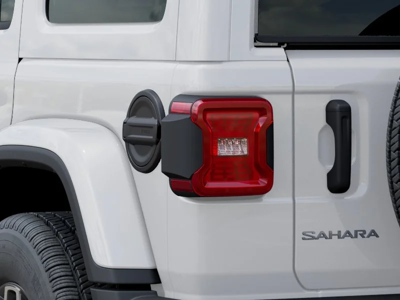 New 2027 Bright White Clear-Coat Paint Jeep Sahara image 5