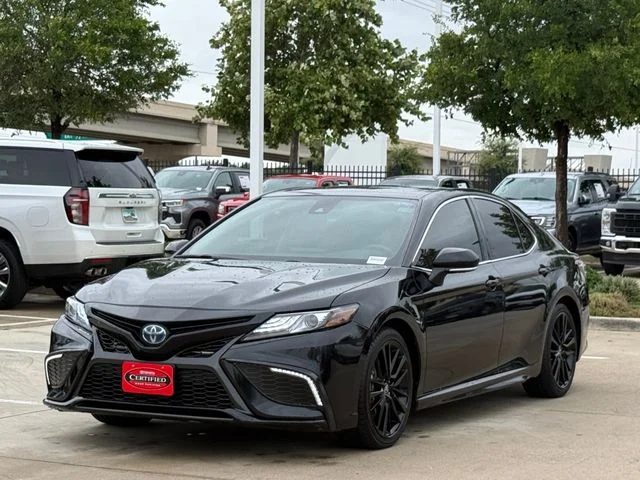 Certified Used 2022 Black Toyota XSE image 8