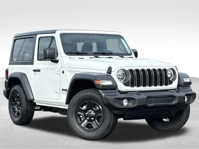 New 2026 Bright White Clear-Coat Exterior Paint Jeep Sport image 1