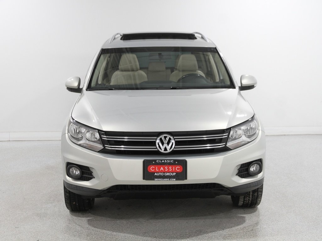 Used 2012 Volkswagen Tiguan SEL with VIN WVGAV7AX8CW558301 for sale in Mentor, OH