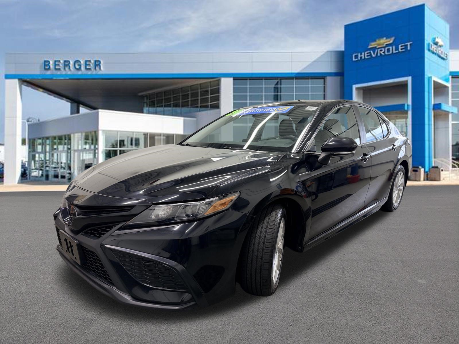 Certified Used 2024 Black Toyota SE image 3