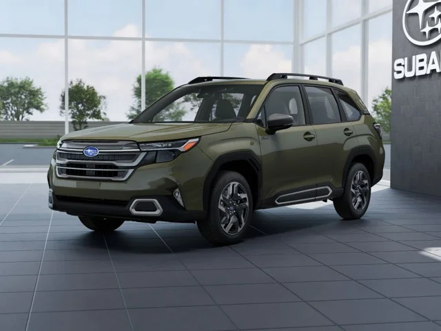 New 2026 AUTUMN GREEN METALLIC Subaru Limited Hybrid image 2