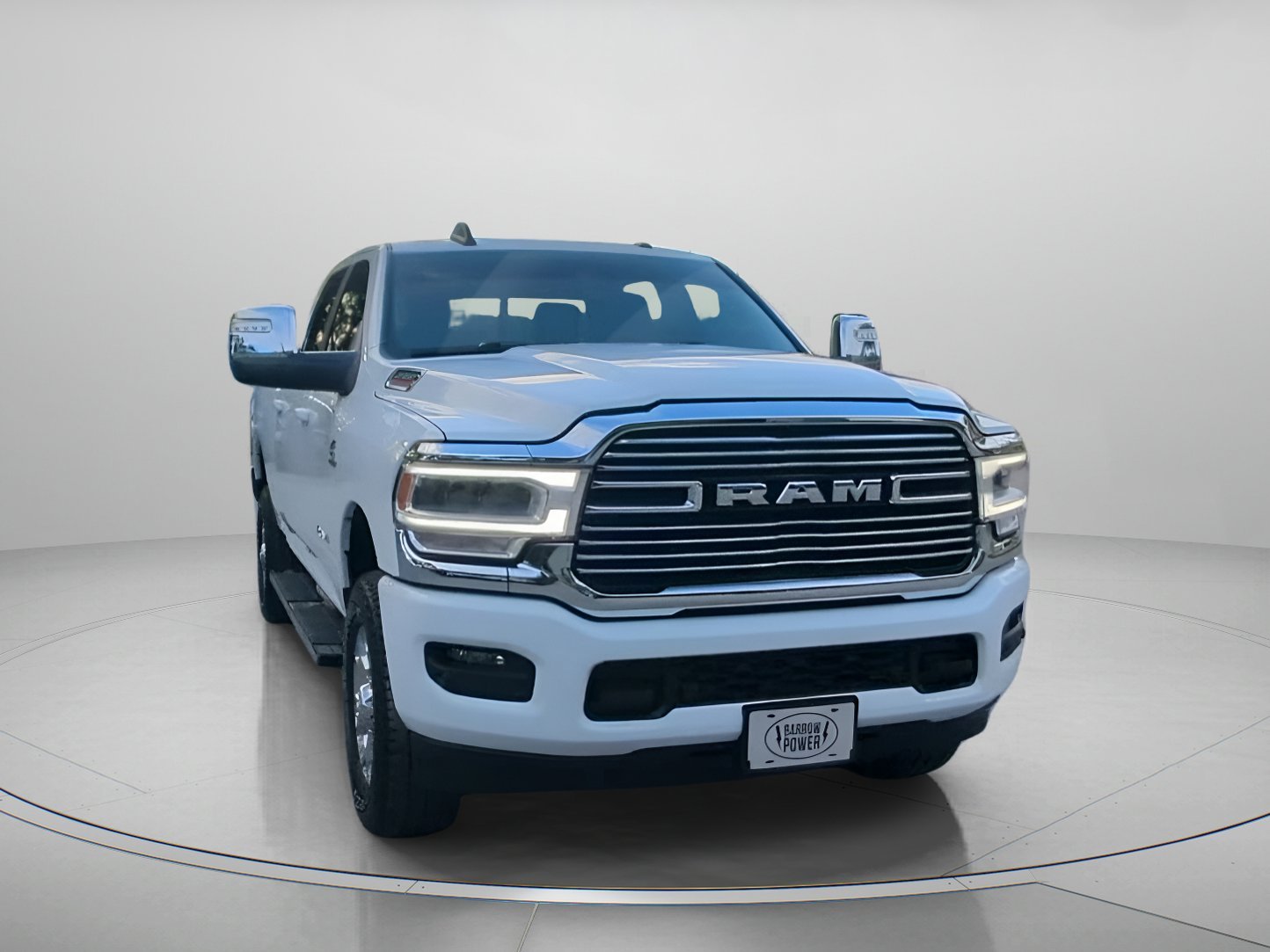 Certified Used 2024 Bright White Clearcoat Ram Laramie Crew Cab Pickup image 4