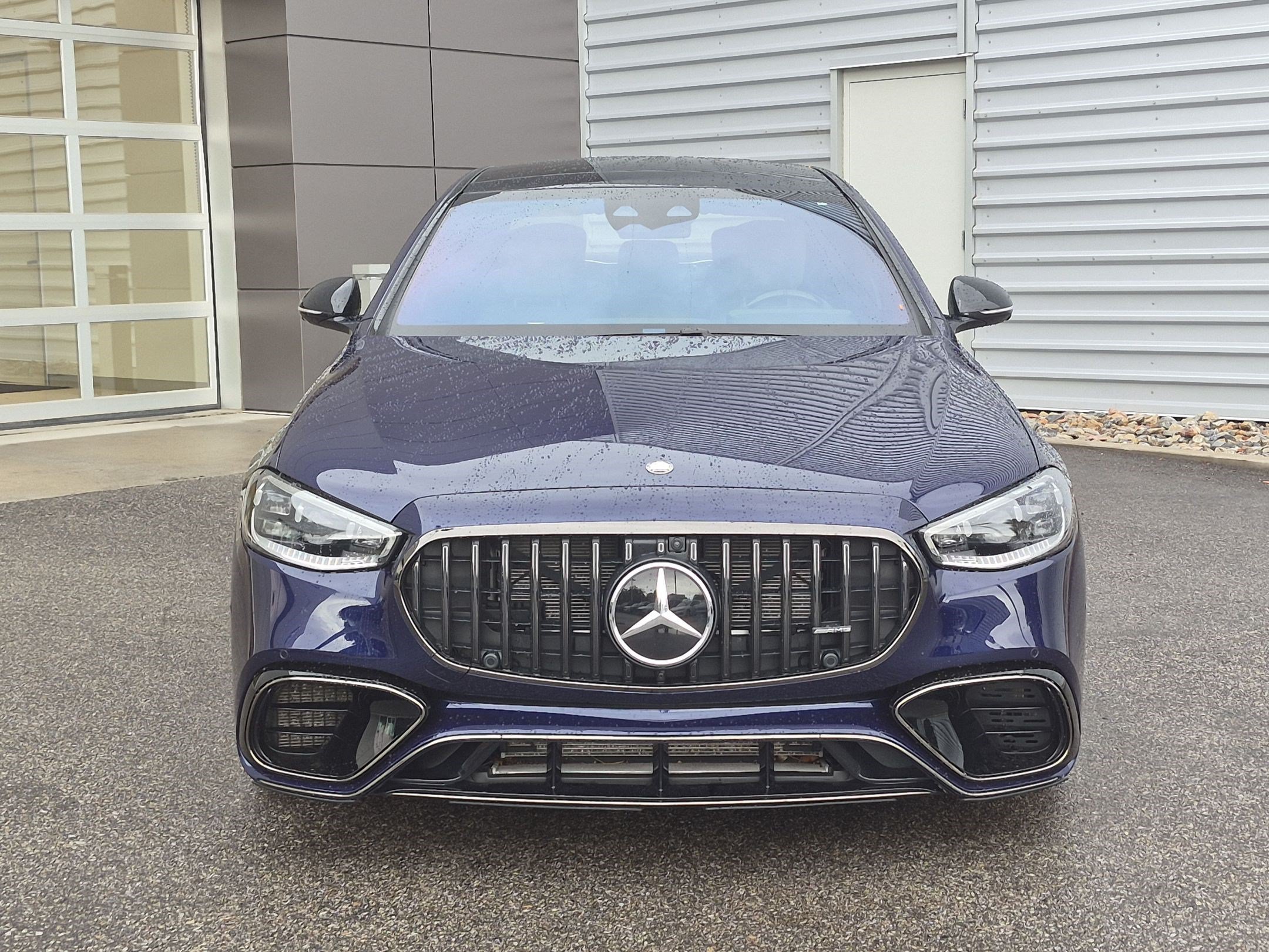 Certified Used 2025 MANUFAKTUR Signature Mystic Blue Metallic Mercedes-Benz AMG® S 63 E image 9