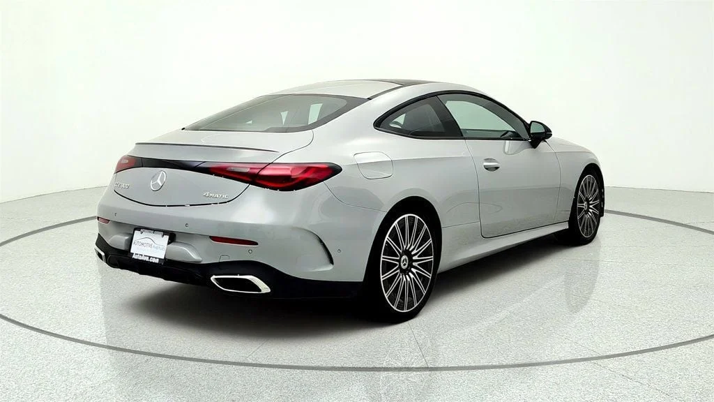 Used 2026 MANUFAKTUR Alpine Grey Metallic Mercedes-Benz CLE 300 4MATIC Coupe w/ AMG® Line & Night Pkgs & 20