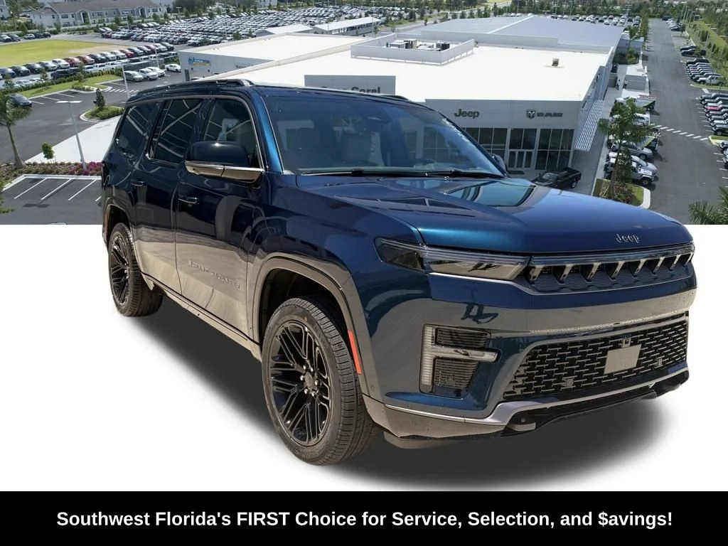 New 2026 Fathom Blue Pearl-Coat Exterior Paint Jeep Limited Reserve image 2