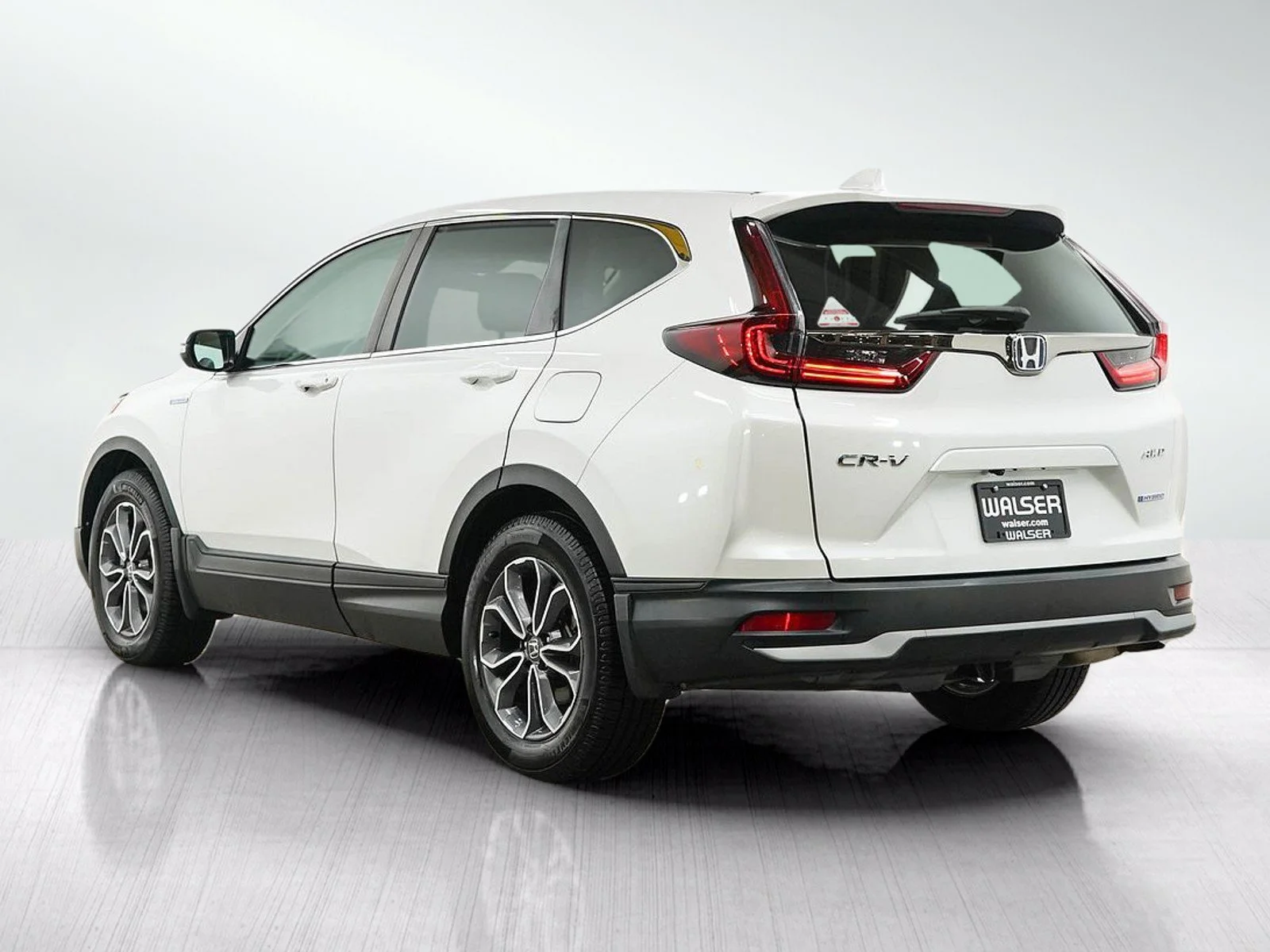 Used 2022 Platinum White Pearl Honda 5D WAGON HYBRID EX image 3