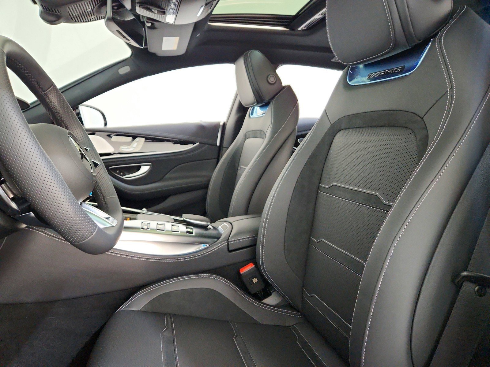 New 2026 Obsidian Black Metallic Mercedes-Benz AMG® GT 43 4-Door Coupe image 37