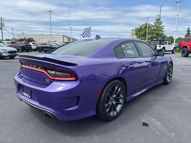 Certified Used 2023 Plum Crazy Pearlcoat Dodge R/T Scat Pack image 7