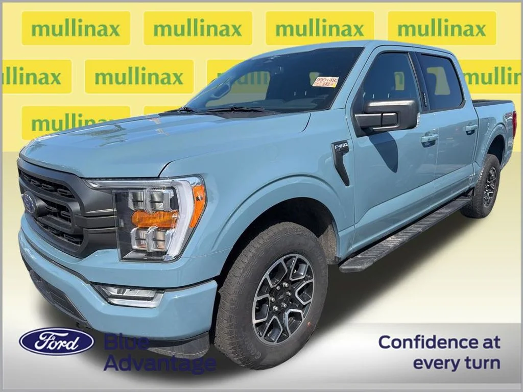 Certified Used 2023 Blue Ford XLT image 2