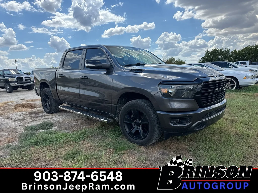Used 2021 Granite Crystal Metallic Clearcoat Ram Big Horn image 3
