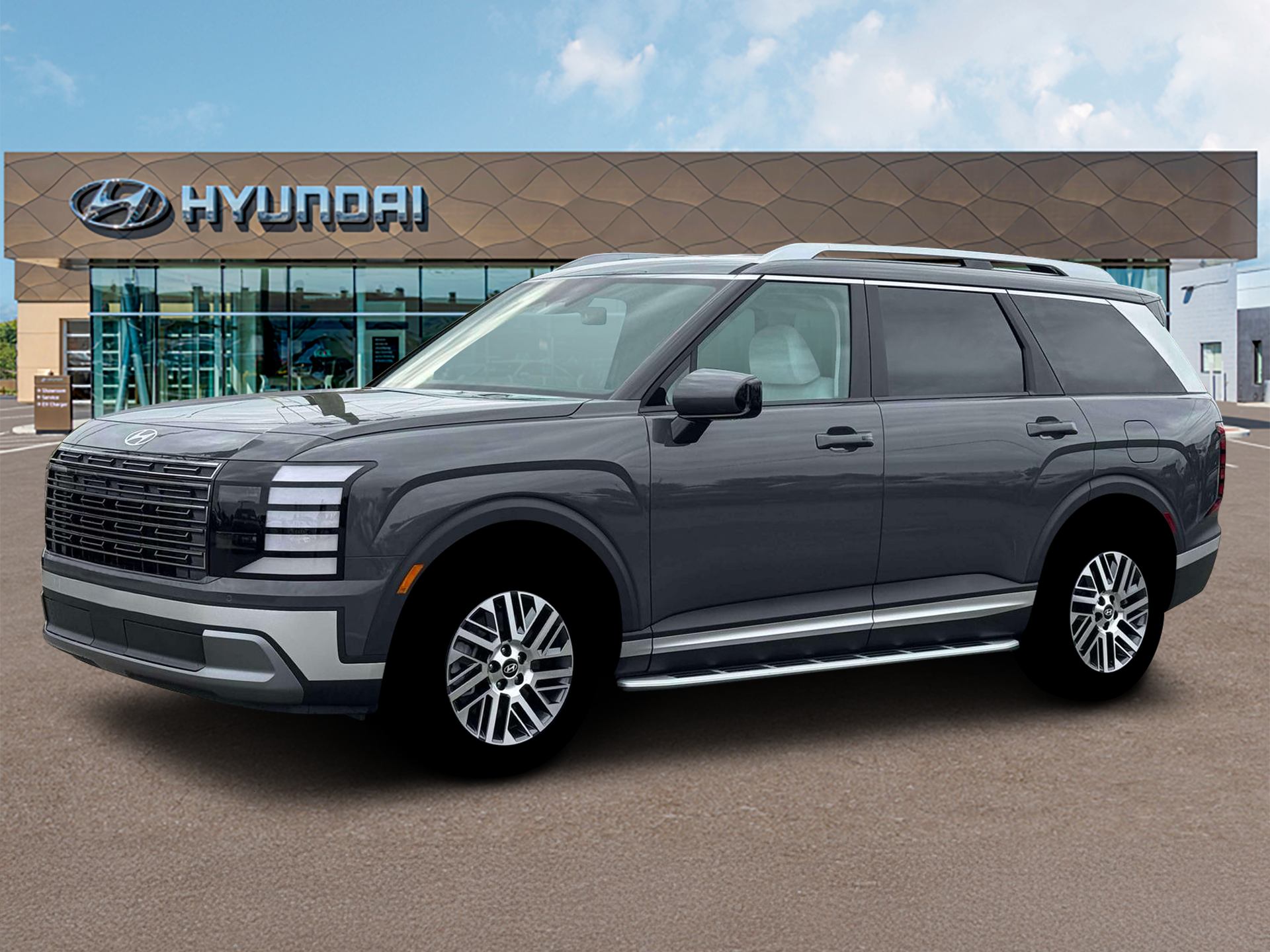 New 2026 Ecotronic Gray Pearl Hyundai SEL 7P image 2