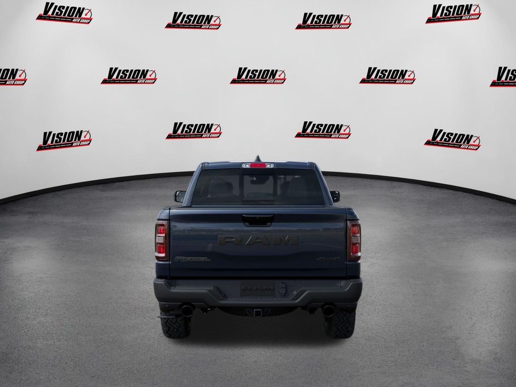 New 2026 Forged Blue Metallic Exterior Paint RAM Rebel image 7